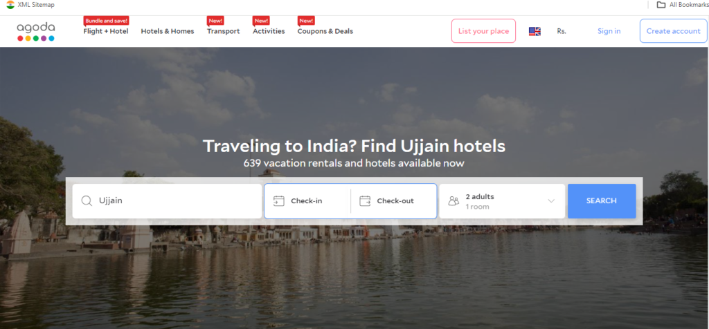 Hotels in Ujjain Official website