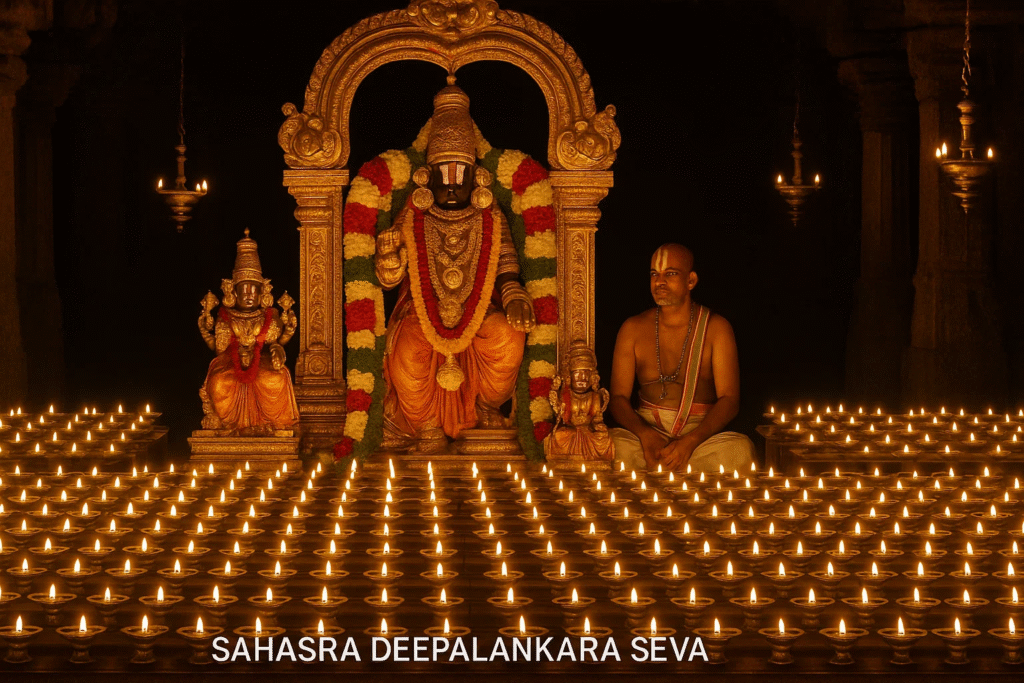 Sahasra Deepalankara Seva In Tirumala 2025 : Timings & History